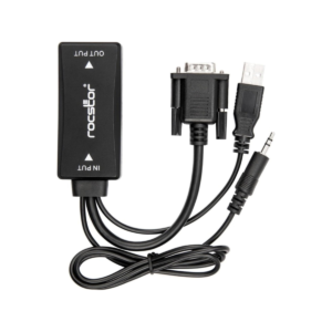 Rocstor VGA to HDMI Adapter with USB Audio Power